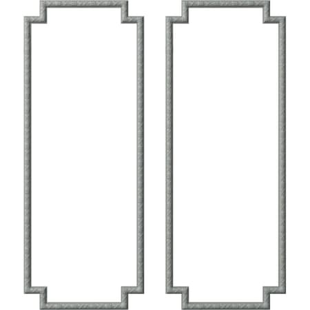 Ekena Millwork 28-in. W x 72-in. H Sellek Panel Moulding Kit Double Panel PMLKSK28X72B